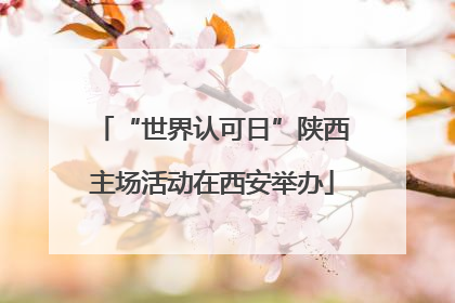 “世界认可日”陕西主场活动在西安举办