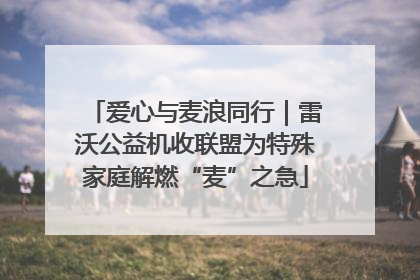 爱心与麦浪同行｜雷沃公益机收联盟为特殊家庭解燃“麦”之急