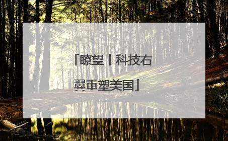 瞭望丨科技右翼重塑美国