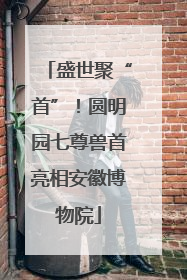 盛世聚“首”！圆明园七尊兽首亮相安徽博物院
