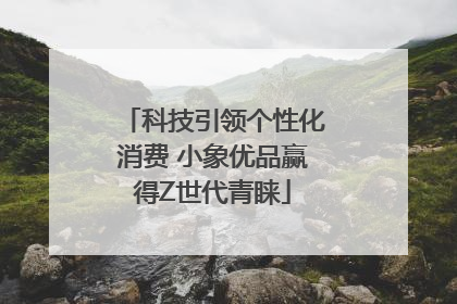 科技引领个性化消费 小象优品赢得Z世代青睐