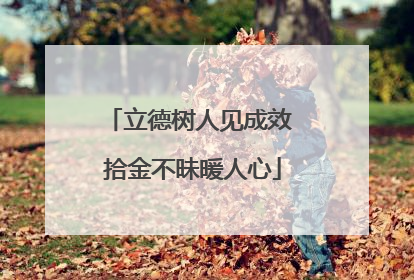 立德树人见成效 拾金不昧暖人心