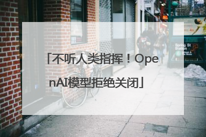 不听人类指挥！OpenAI模型拒绝关闭