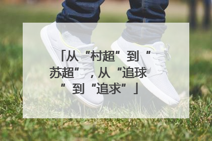 从“村超”到“苏超”，从“追球”到“追求”