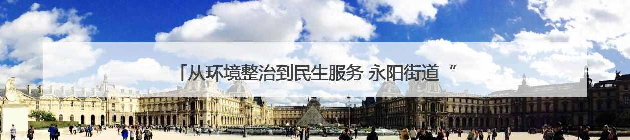 从环境整治到民生服务 永阳街道“全民清洁日”两周年再启共治新篇