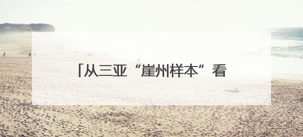 从三亚“崖州样本”看人才培养如何技高一筹