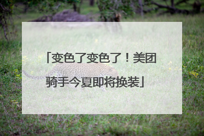 变色了变色了！美团骑手今夏即将换装