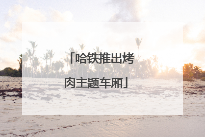 哈铁推出烤肉主题车厢