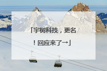 宇树科技，更名！回应来了→