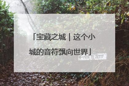 宝藏之城｜这个小城的音符飘向世界