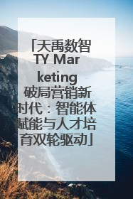 天禹数智 TY Marketing 破局营销新时代：智能体赋能与人才培育双轮驱动