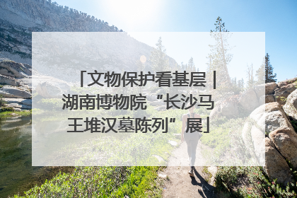 文物保护看基层｜湖南博物院“长沙马王堆汉墓陈列”展