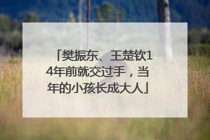 樊振东、王楚钦14年前就交过手，当年的小孩长成大人