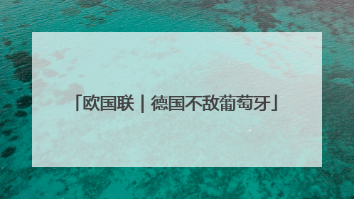 欧国联｜德国不敌葡萄牙