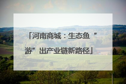 河南商城：生态鱼“游”出产业链新路径