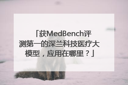 获MedBench评测第一的深兰科技医疗大模型，应用在哪里？