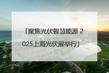 聚焦光伏智慧能源 2025上海光伏展举行