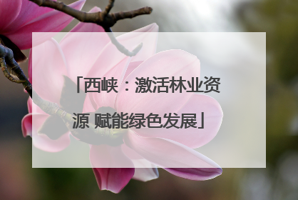 西峡：激活林业资源 赋能绿色发展