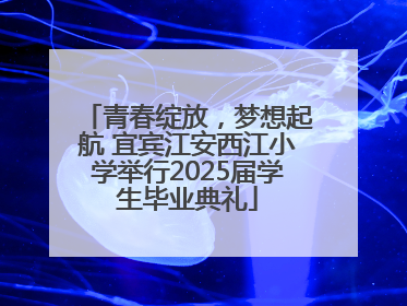 青春绽放，梦想起航 宜宾江安西江小学举行2025届学生毕业典礼