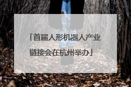 首届人形机器人产业链接会在杭州举办
