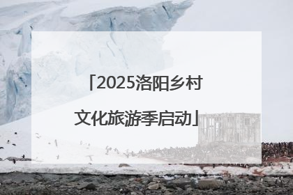 2025洛阳乡村文化旅游季启动