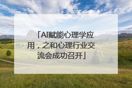AI赋能心理学应用，之和心理行业交流会成功召开